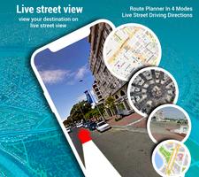 برنامه‌نما نقشه نمای خیابان: ماهواره عکس از صفحه