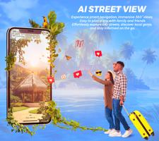 Ai Street View Trip Planner Cartaz