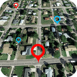 Ulica Widok Mapa HD Satelita W aplikacja