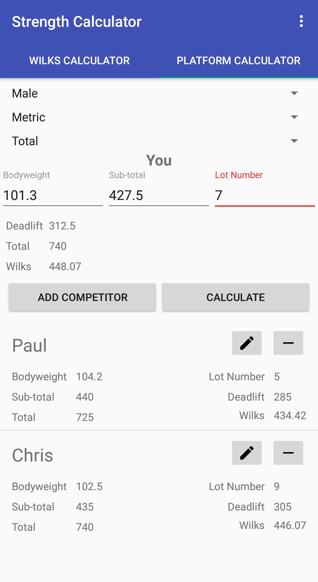 Strength Calculator APK for Android Download