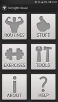 Strength House - GYM Workouts  постер