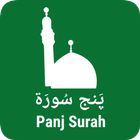Panj Surah -  Names of Allah,  icône