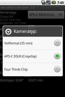 Astrofoto Calculator Screenshot 1