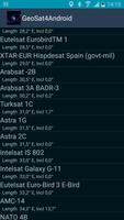 GeoSat4Android screenshot 1