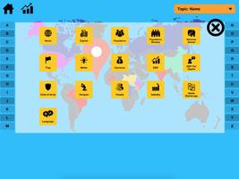 🆕World Geography Quiz Game capture d'écran 1