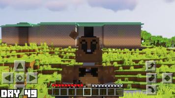 Eu sobrevivi 100 dia FNAF MCPE imagem de tela 3