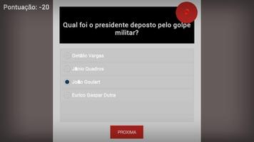 پوستر Game Quiz Ditadura Nunca Mais