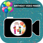 Birthday Video Maker With Song أيقونة