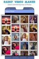 Rainy Video Maker with Music पोस्टर