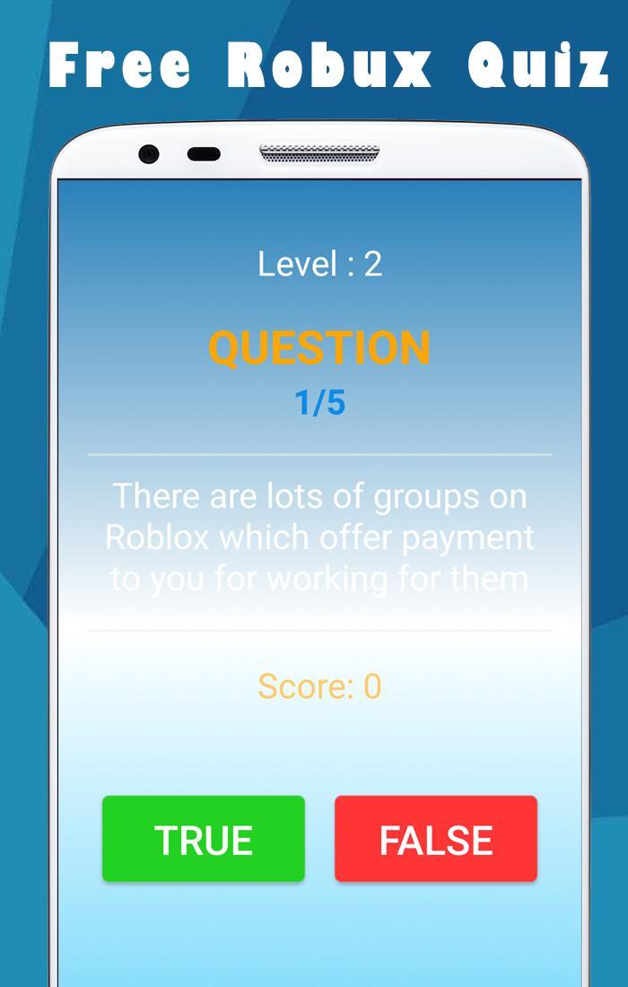 roblox quiz apk