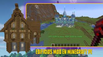Edificios Mod en Minecraft PE Poster