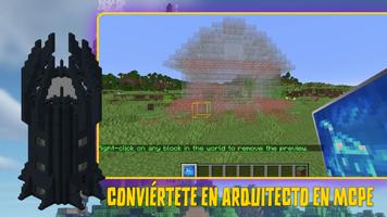 Edificios Mod en Minecraft PE captura de pantalla 1