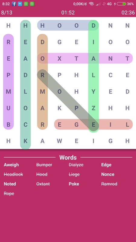 Simple Word Search Puzzle Game (Free and offline) for Android - APK