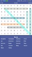 Simple Word Search Puzzle Game capture d'écran 3