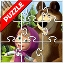 Game Puzzle Anak Masha and The Bear APK