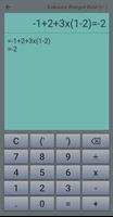 1 Schermata Kalkulator Bilangan Bulat