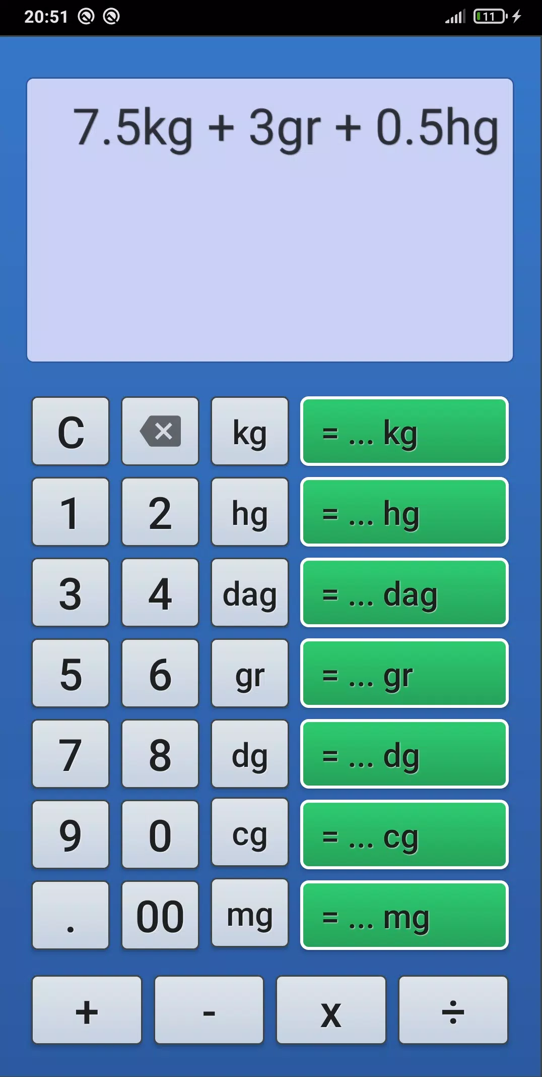 Kalkulator satuan berat APK for Android Download