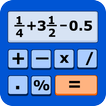Kalkulator pecahan dan desimal