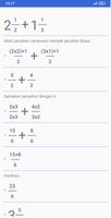 Kalkulator pecahan dan desimal capture d'écran 2