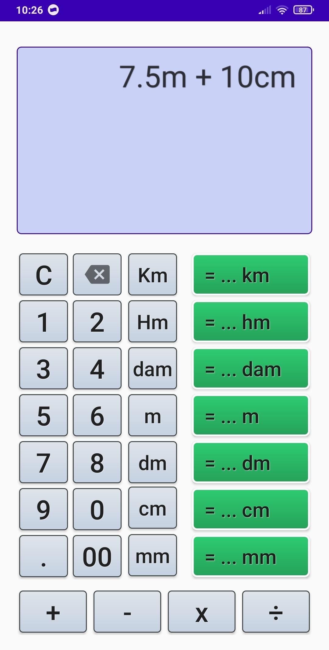 Kalkulator Km Hm Dam M Dm Cm Mm Dengan Caranya For Android Apk Download