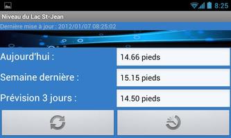 Niveau du Lac St-Jean Gratuit capture d'écran 2