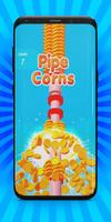 🌽 Pipe slicing corns: Peeler cuter game 2019 free screenshot 1