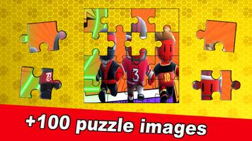 Jigsaw Stumble Puzzle Guys постер