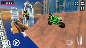 Stunt Moto Bike 3D Race capture d'écran 2