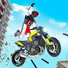 Heavy Bike Stunts Crash Games icône