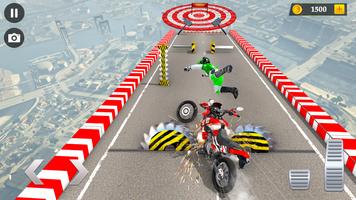 Heavy Bike Stunts Crash Games capture d'écran 2
