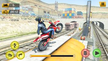 バイクスタントゲーム : バイクゲーム スクリーンショット 2