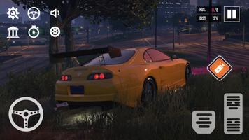 Supra Car Driving Simulator GT captura de pantalla 1