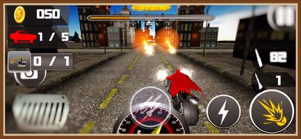 Badman Moto Destroyer Racer स्क्रीनशॉट 2