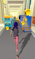 subway Lady Bug Runner Jungle Adventure Dash 3D স্ক্রিনশট 2