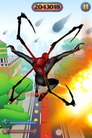 Spider Hero man Endless runner پوسٹر