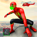Flying Super Rescue Mission: Flying Rope Hero