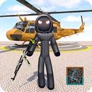 Front Stickman Spider Rope Hero Squid Gangstar APK
