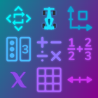 Math Games | ٩ ألعاب الرياضيات أيقونة