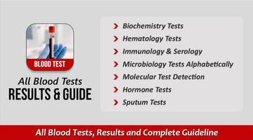 Blood Test Results & Guideline Affiche