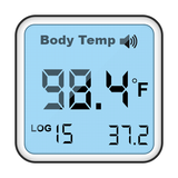 Body Temperature Diary/Tracker Zeichen