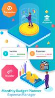 Monthly Budget Planner - Expen الملصق