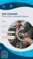 DNS Changer, IPv4 & IPv6 پوسٹر