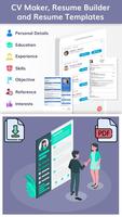 CV Maker, Resume Builder - PDF Affiche