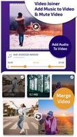 Video Joiner, Add Music to Vid Cartaz