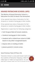 Anand Patrachar School (APS) Screenshot 1