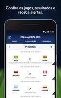 Tabela da Copa América Brasil  Affiche