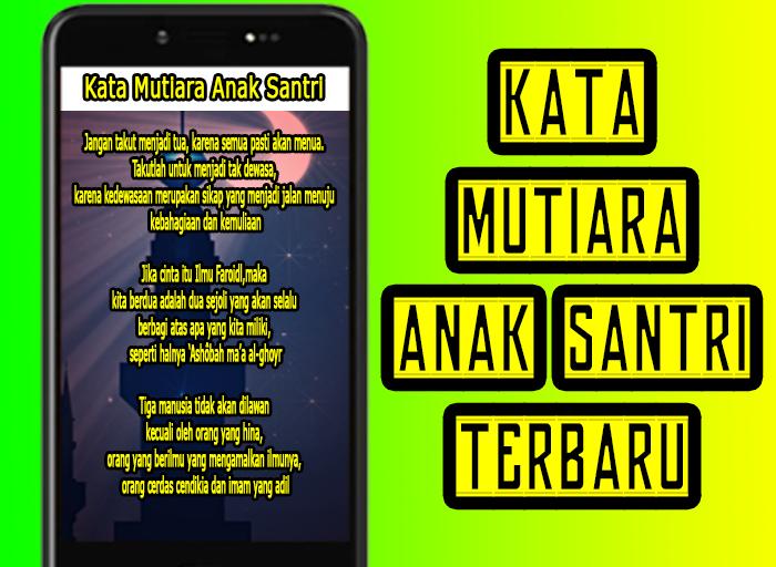 Kata Mutiara Anak Santri Terbaru For Android Apk Download