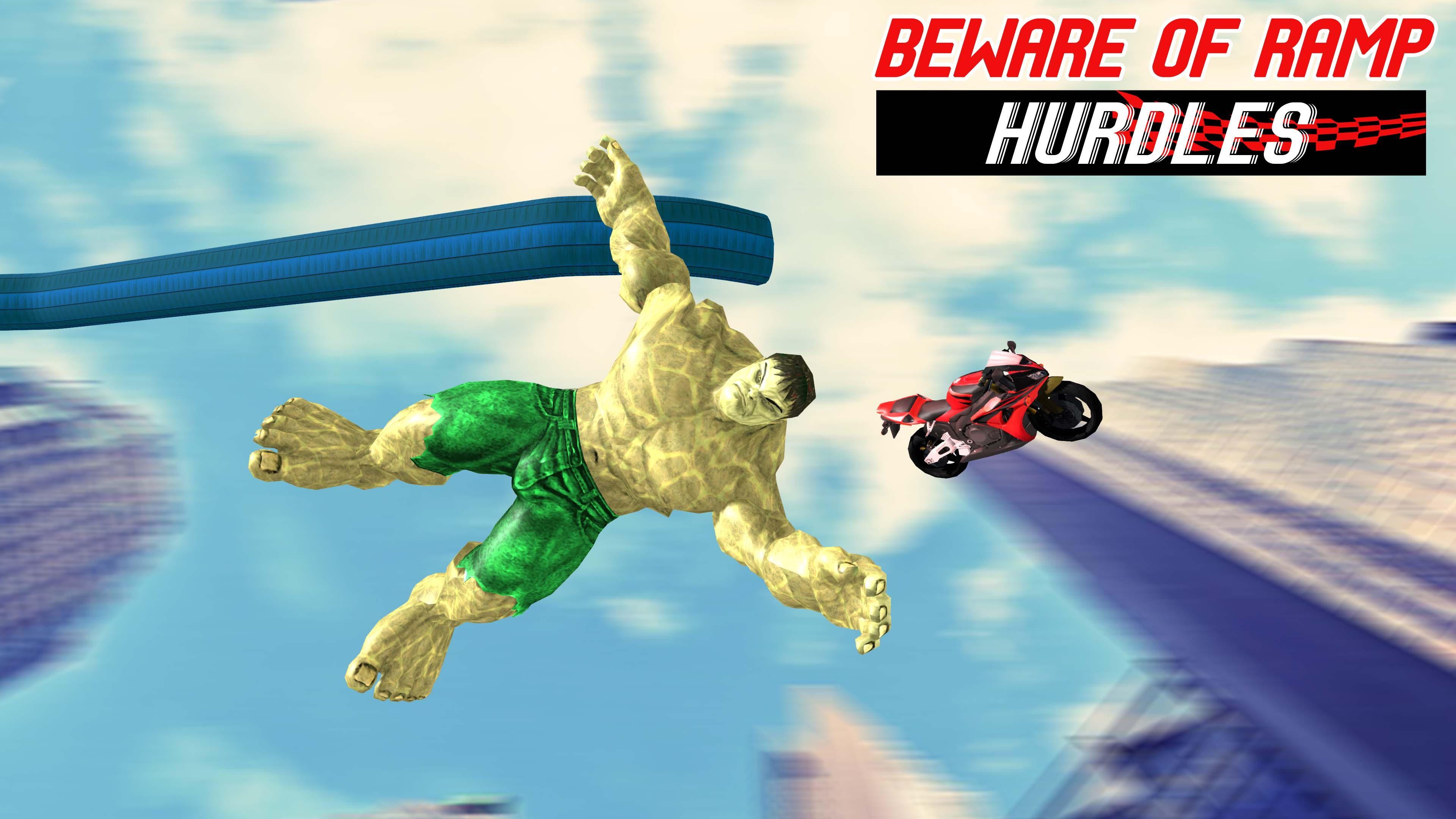 Superhero Bike Trail Mega Ramp Stunt Master For Android - Becoming A Superhero In Roblox Becoming A Superhero In Roblox - Superhero Bike Trail Mega Ramp Stunt Master For Android