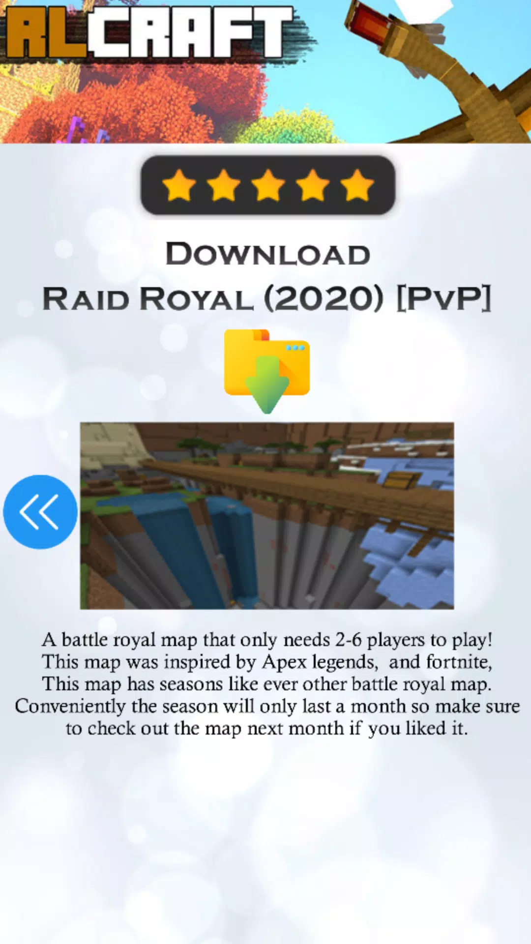 RLCraft Mod for MCPE APK for Android Download