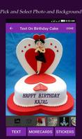 Text on Birthday Cake скриншот 2